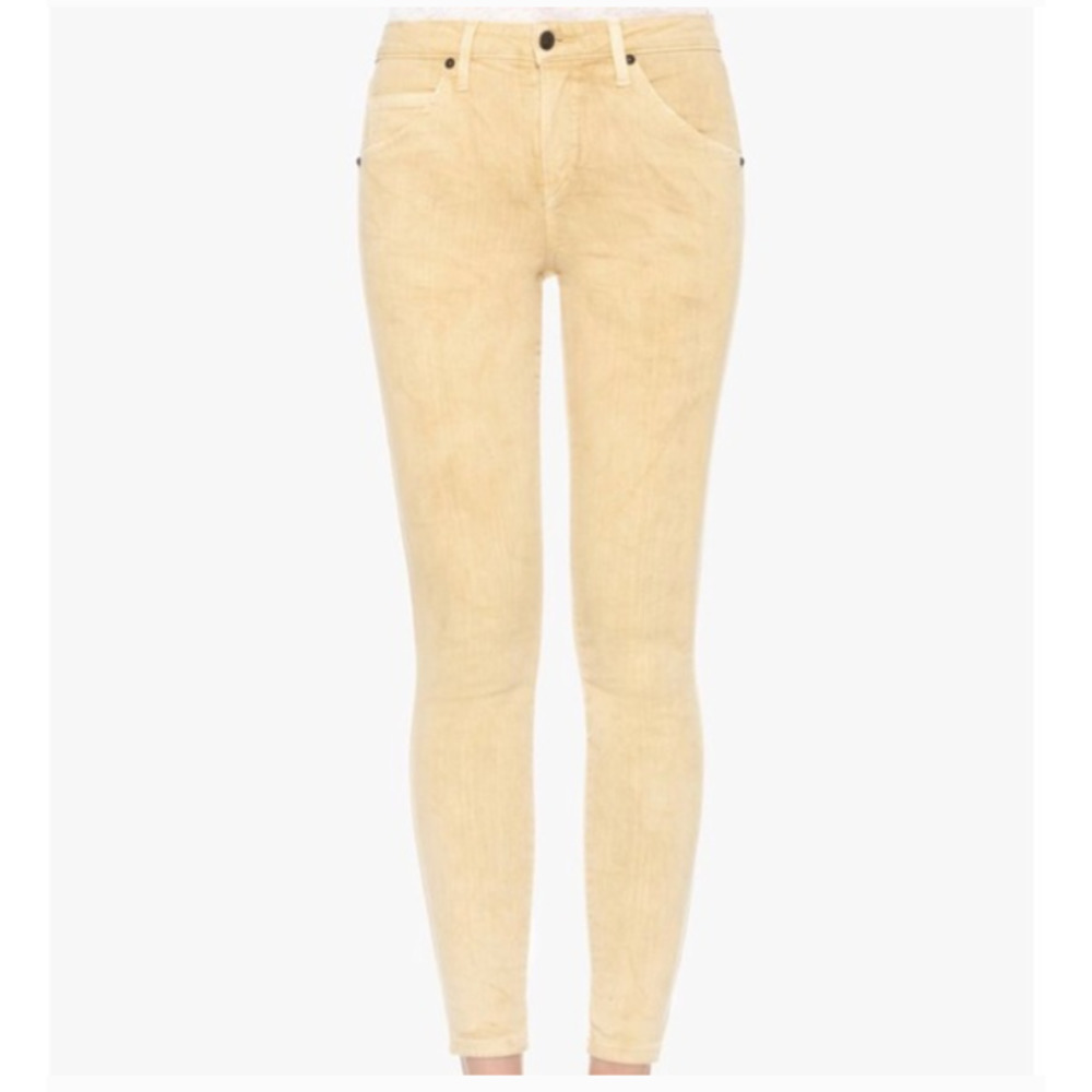 JOE'S JEANS • Yellow Wasteland High Rise Skinny Ankle Jeans Sz 26